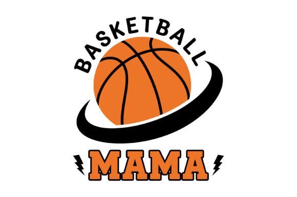 Basketball Mama Graphics for T-Shirt Designs