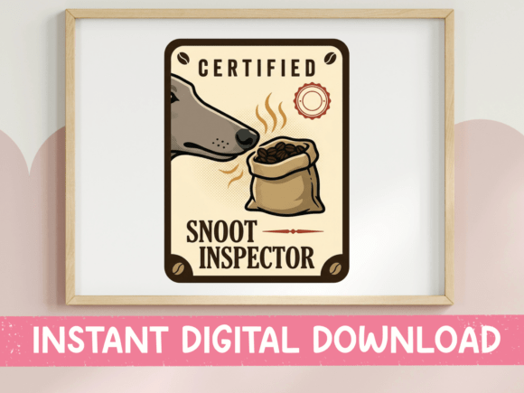 Certified Snoot Inspector: Graphics & T-Shirt Designs