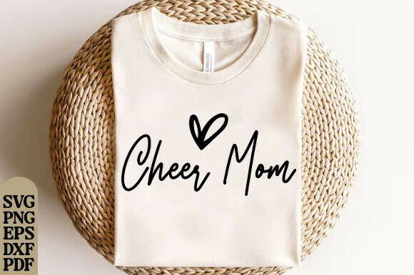 Cheerleader Mom PNG: Orange, Silver, Black Review
