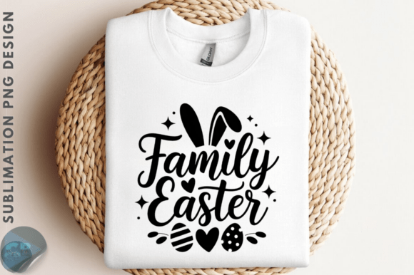Easter Family 2026 PNG: Graphics & Illustrations