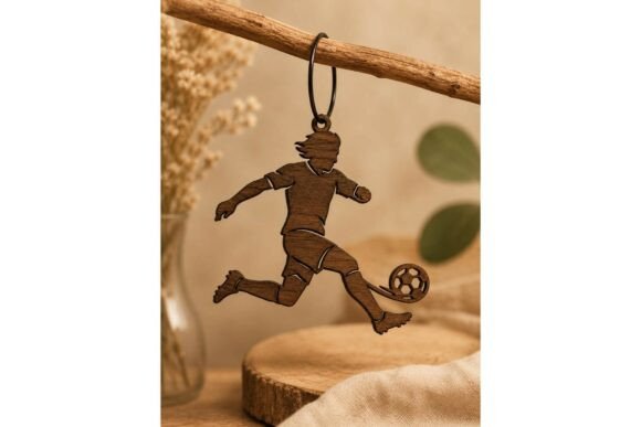 Football Girl Earrings Laser Cut File Review