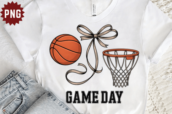 Game Day Basketball Sublimation: Bold Graphics & Illustrations