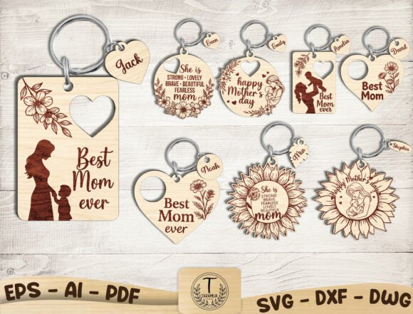 Laser Cutting Mother's Day SVG for Bloggers