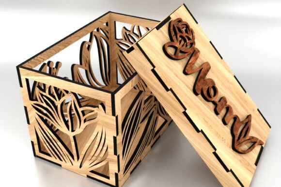Mother's Day Laser Cutting Box SVG Review
