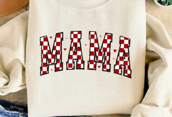 Review: Valentine Mama Day Checkered Mama Heart