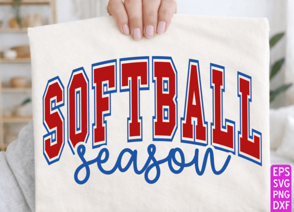 Softball Season PNG: Graphics for T-Shirt Designs