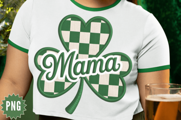 St. Patrick's Day Mama PNG: Graphics & Illustrations